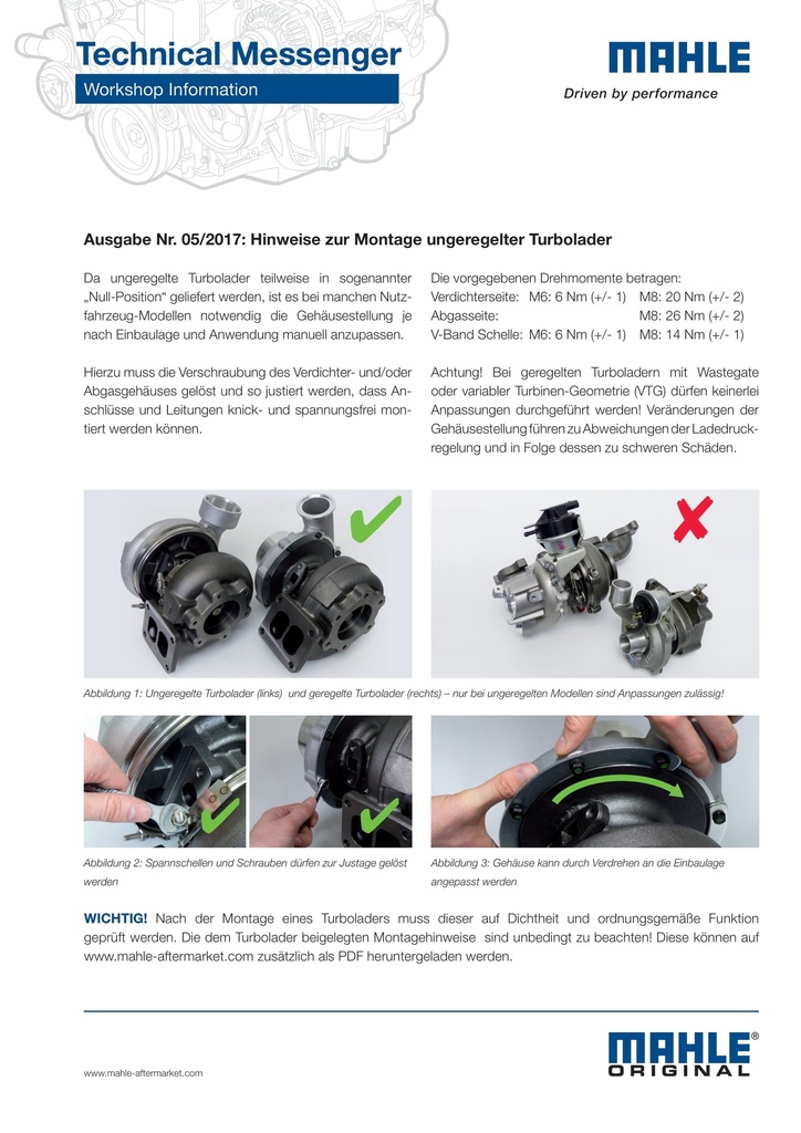 MAHLE تربو اكتروس 6
